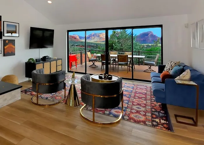 Villa The Uptown Viewhouse - Big Redrock Views, Hottub *