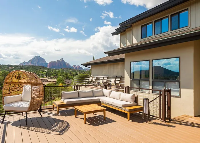 Villa The Uptown Viewhouse - Big Redrock Views, Hottub